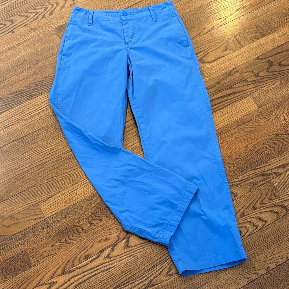 J. Crew Blue cotton chino Pants, 25